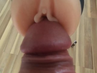 masturbation, gopro, creampie, sex doll