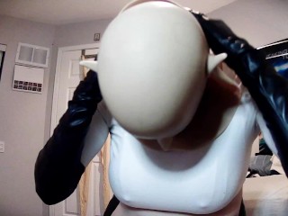Elfie & Poppy Pt3! Unmasking from_anime Elfie mask to becomea vampire female doll Poppy!