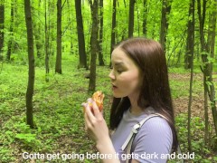 Вот,что я люблю! На что красотка готова ради чизбургера? - Screenshot 6 of 16 - Public