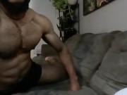 Preview 2 of Husband desperate to fuck anything humping couch
