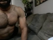 Preview 4 of Husband desperate to fuck anything humping couch