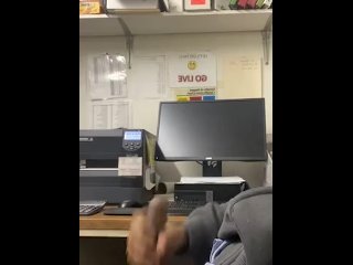 BBC horny solo @ work