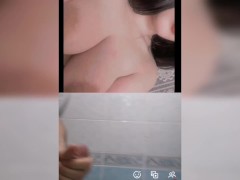 Mutual masturbation with my gf (videocall)