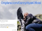 Preview 6 of Cruising and sucking huge scally cock outdoors