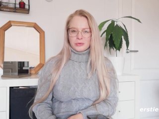 Ersties: Amateur Blonde Babe Stimulates Her G Spot