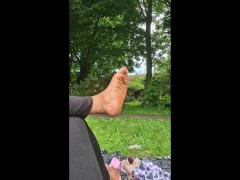 a few pics of my feet whilst out on a walk