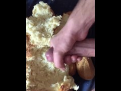 Cum on bread - Screenshot 7 of 16 - Bread Masturbation