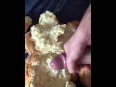 Cum on bread - Screenshot 9 of 16 - Masturbate