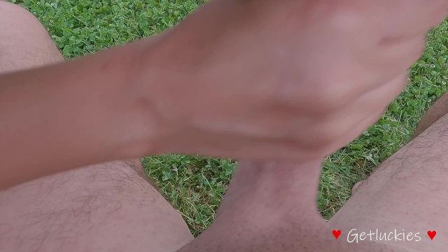 Getluckies are not Afraid of Neighbors' Views, Naked they Shower, Grill and Fuck in the Garden