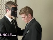 Preview 1 of SayUncle - Hot Hunk Missionary Dude Gets Inducted To Join The Order By Insemination