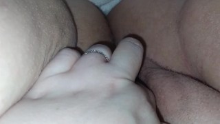 Rubbing my clit while mini vibe is inside 6/7/2022