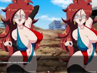 sluts tornament game hentai - parte 2 roshi teniendo sexo con Androide 21