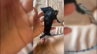 Displaying My Pussy And My Day-Old Underwear With Sperm