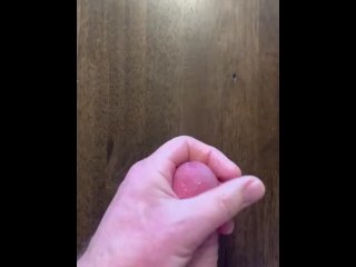 Short close up jack off session. Big squirting cum ropes.