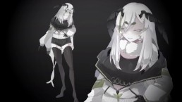 Vtuber - Juniper Actias GALACTiC Хентай Мотылек Секс (Аниме Waifu enVtuber ergo streamer AMV MAD )