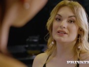 Preview 6 of Private com - Anna Polina And Hannah Vivienne Share Big Cock