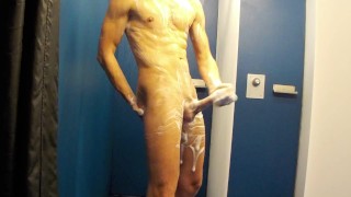 健身房淋浴裸体运动8