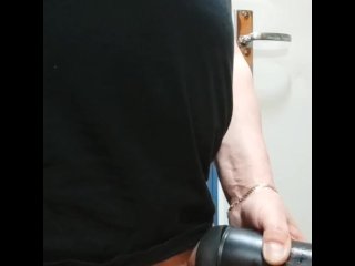 Toy vagina and cumshut
