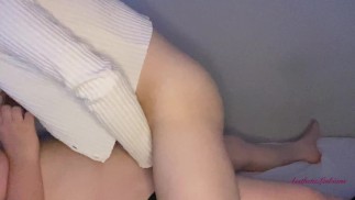 Thumbnail Lesbian porn short strap-on ride