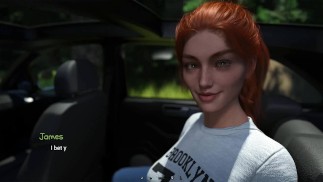 Летняя жара: один парень и две сексуальные девушки в машине-EP3