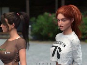 Preview 2 of Summer Heat: Hot Sexy College Girl On A Summer Campus In The Woods, 3D-Ep4