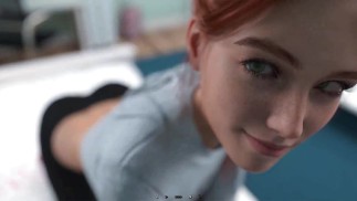 Summer Heat: Hot Sexy College Girl On A Summer Campus In The Woods, 3D-Ep4