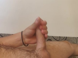 Playing With My Dick/ HUGE CUMSHOT AT_THE END