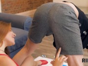 Preview 5 of RIM4K. Guy likes to play twister but sex with the girl is much better