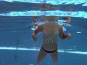 Preview 2 of Hungarian underwater erotics with Puzan Bruhova