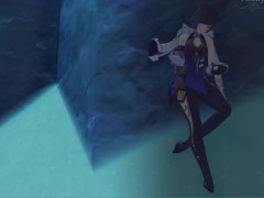 Yelan - Genshin Impact ryona + ragdoll リョナ - Japanese 日本語/ Korean 한국어/ English/ Chinese 中文