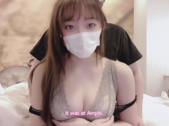 まだ１８歳のGカップ美巨乳彼女がバックでハメられ初めての痙攣絶頂♡素人カップル/美女/スタイル抜群/パイパン/スマホ撮影/リアル/主観映像/ハメ撮り - Screenshot 4 of 16 - Japanese