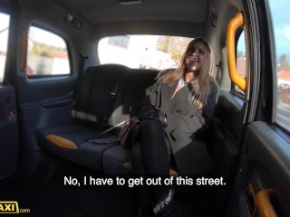 Fake Taxi Jayla De Angelis Wraps Her Gloves Around Cabbie's Cock screenshot number 1