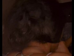 Teen Trans Sucks The Plug’s Dick From The Back & Eats His Hairy Ass 😋💦 (Full Video On OnlyFans)