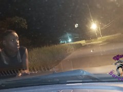 Pregnant nympho Fucks strangers in public