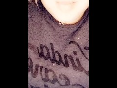 Quick flash before bed  - Screenshot 4 of 16 - Huge Natural Tits