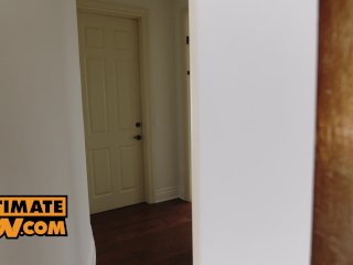 POV - Surprise housemate Gina Valentina shows her pornstar skill