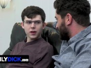 Preview 1 of FamilyDick - Virgin Twink Dakota Lovell Gets His Ass Wrecked By Horny Chris Damned
