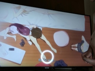 Hottest Hentai Uncensored FourSome: Three Girls Received SloppiestCreampie AtThe Massage Center