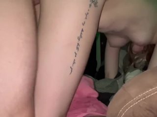 Girlfriend Rides Me UntilI Fill_Her Tight Pussy with_Cum