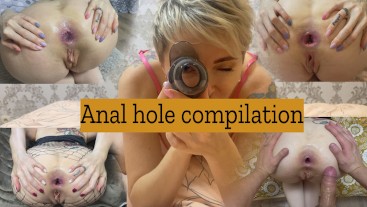 I love her open hole, I want to fuck that ass again and again. Our anal compilation.