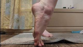 Quick Toe Stretch &Flex || Aplicativo Dirty Wrinkly Sole e Loção