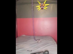 Slave testing out a rig - Screenshot 1 of 16 - Chastity