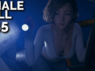 visual novel, cartoon, butt, small tits