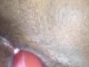Preview 2 of Horny Babe Fucks Her Tight Pussy