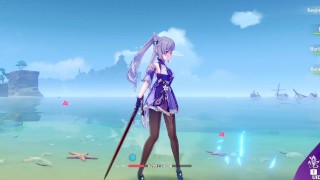 Keqing - Genshin Impact ryona + ragdoll - English/ Japanese リョナ/ Korean 료나/ Chinese 良娜