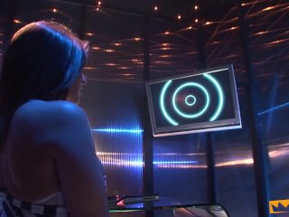 Dirty man plays with the imagination of a girl and pounds hard her tight pussy