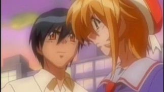 Аниме сканк получает пальцем в киску