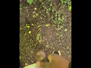 Piss and wank in a field