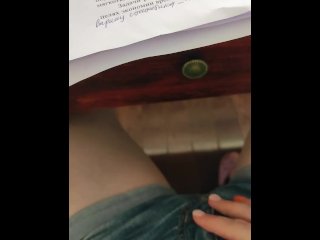 Relaxing from studying, getting an incredible orgasm