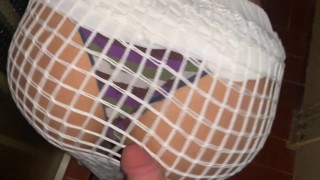 I Save My Stepsister From The Washing Machine By Giving Her A Solid Cumshot On Her Attractive Posterior